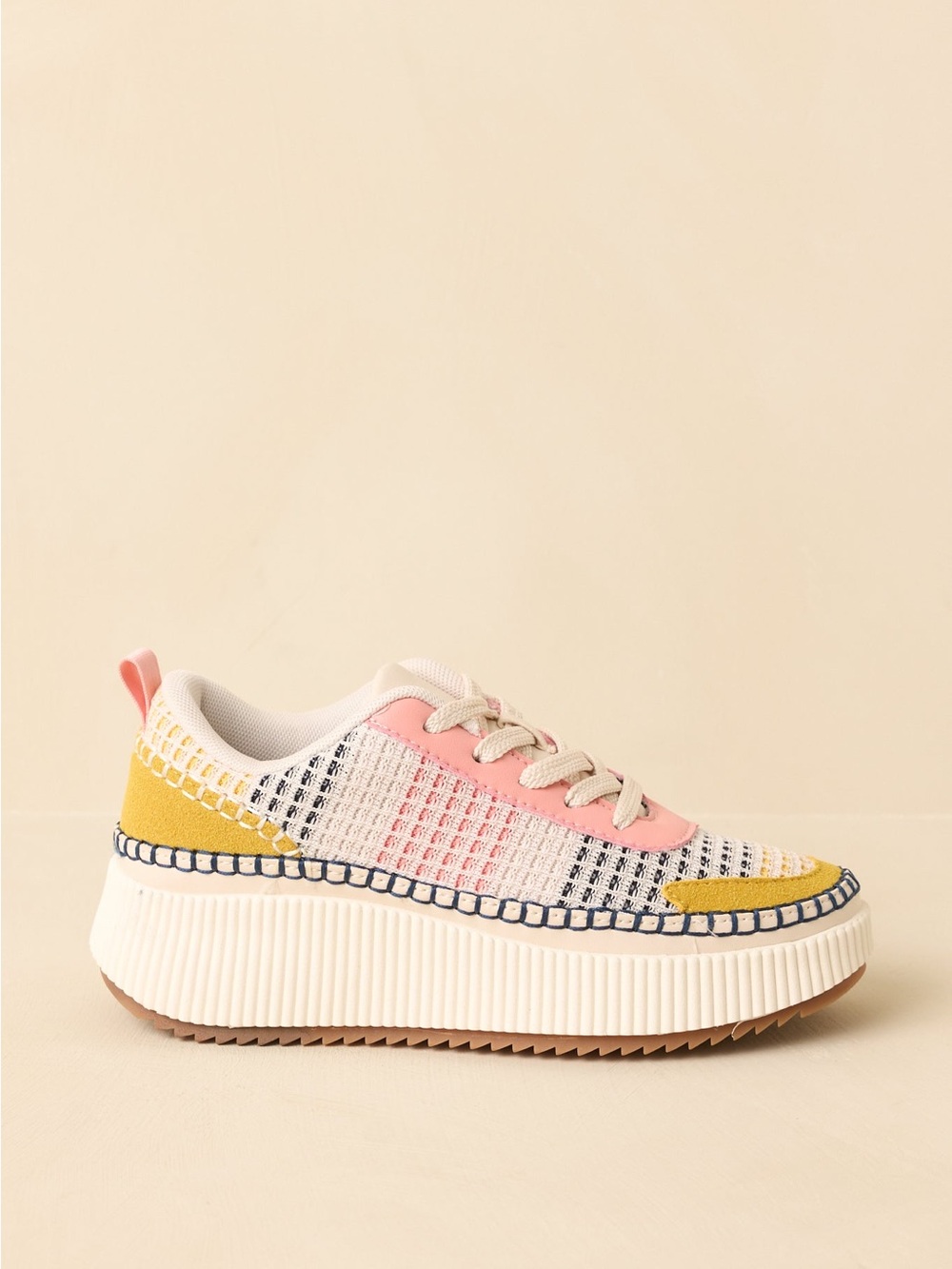 Berness Women’s Platform Knit Sneaker View 2